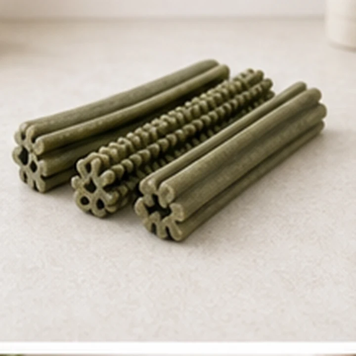 Dog dental chews.