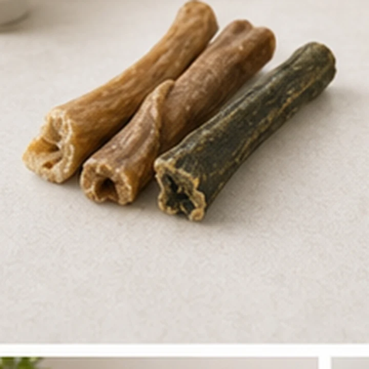 Long-lasting dog chews.