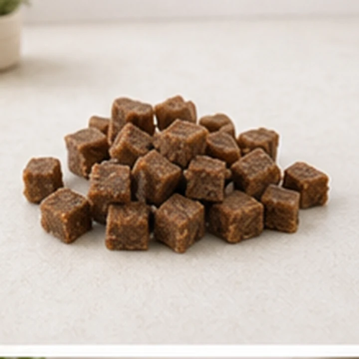 Soft dog training treats.
