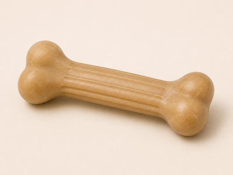 A gentle dog chew for quiet supervised time.