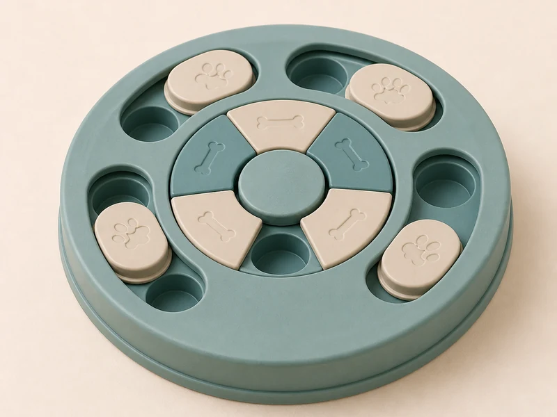 Dog puzzle toy.