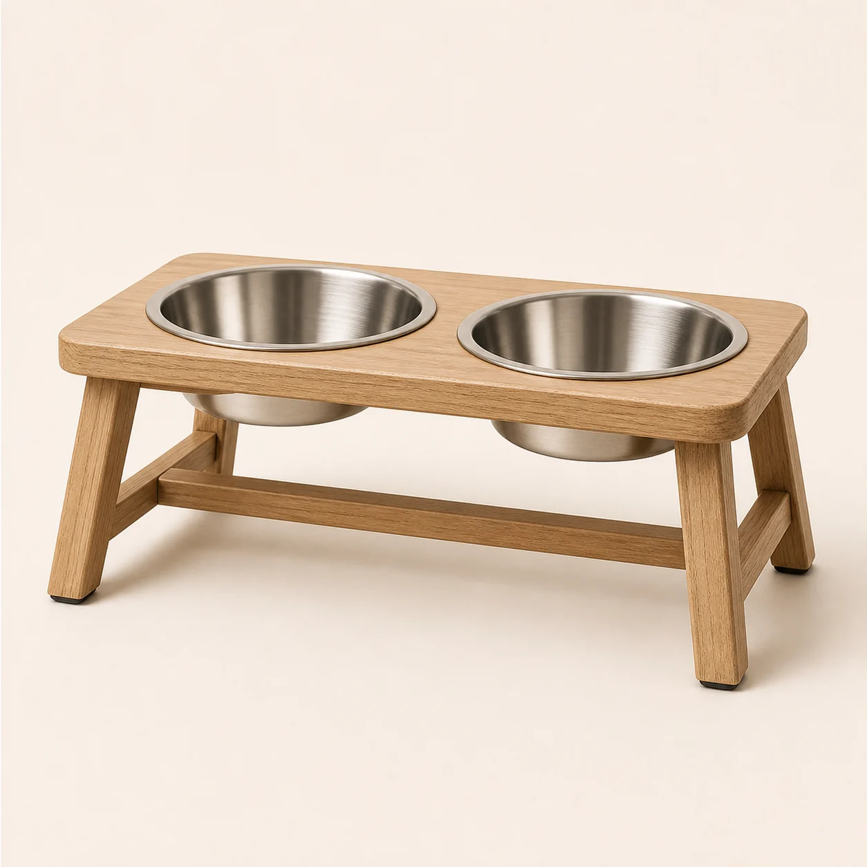 Elevated dog bowl stand