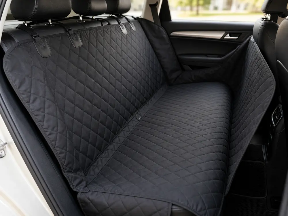 Waterproof dog car seat cover.