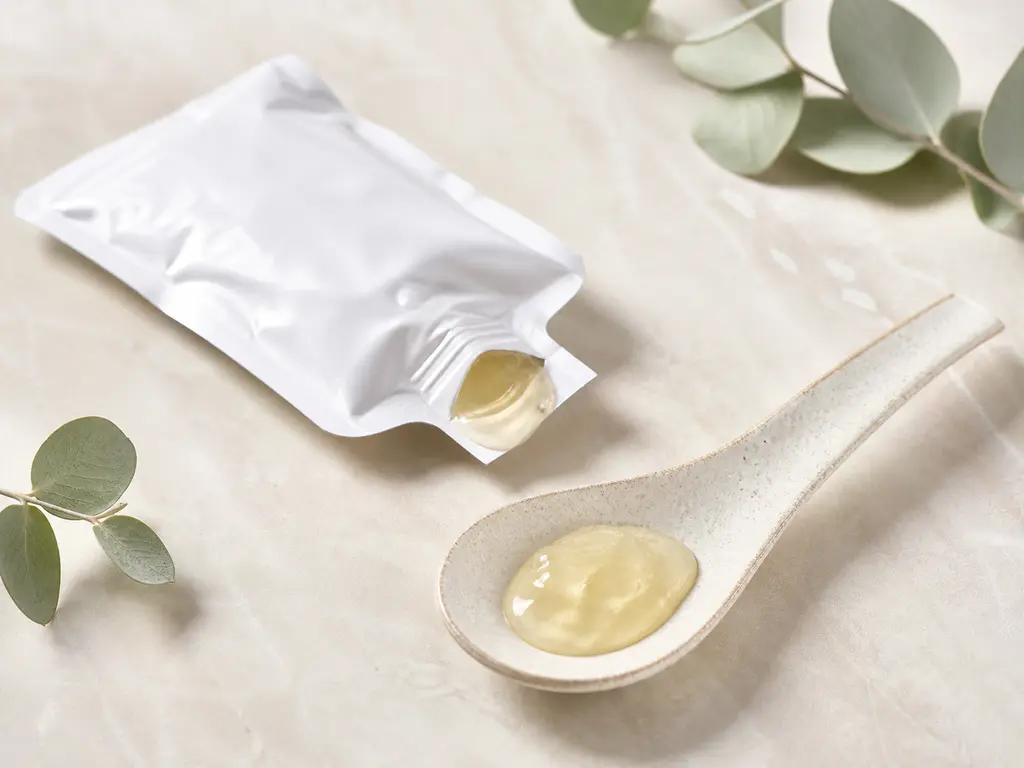 Energy Gel prepared for a companion bird food-safety check