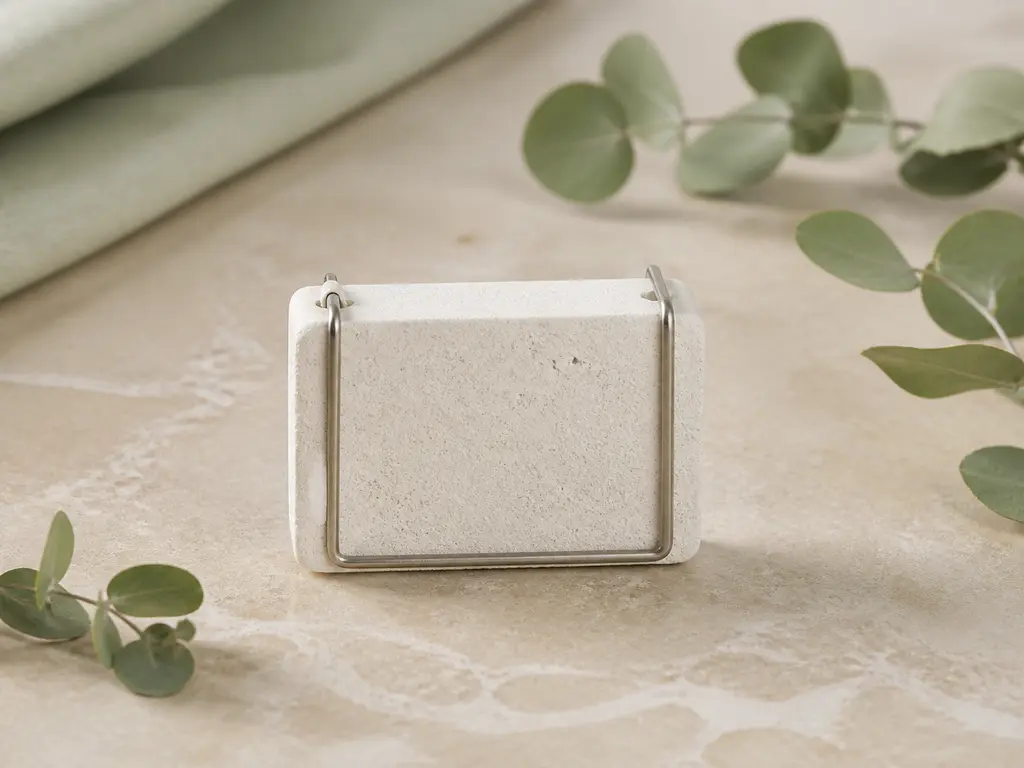 Mineral Block prepared for a companion bird food-safety check