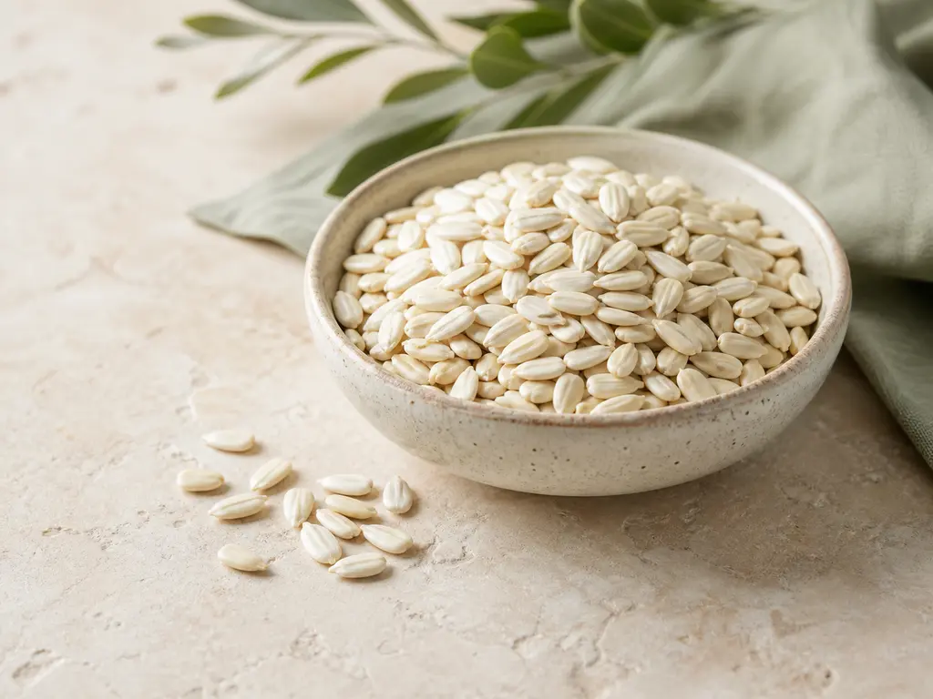Safflower Seeds prepared for a companion bird food-safety check