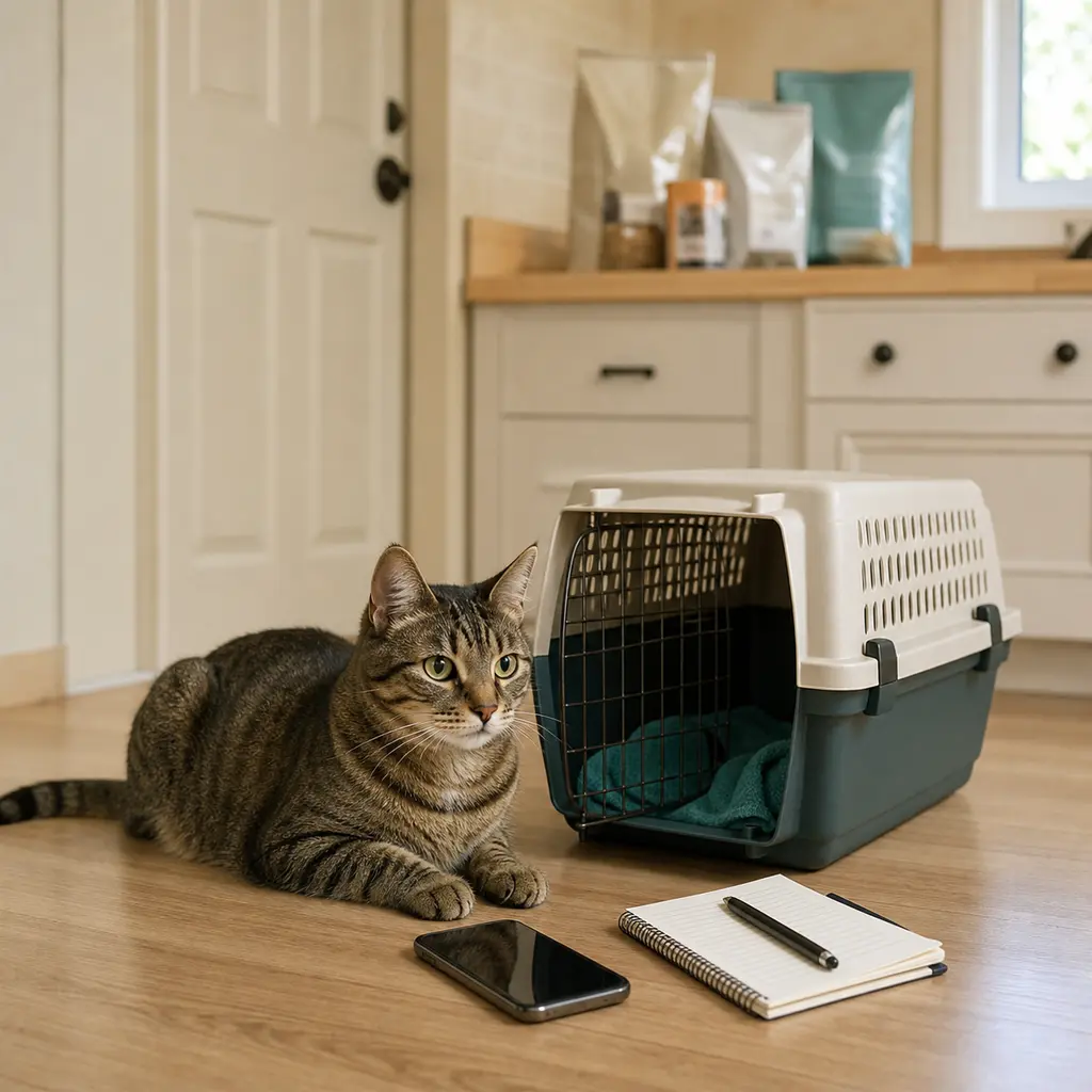 Cat food safety call setup