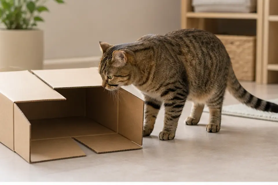 Cat Box Explorer Game guide scene 1