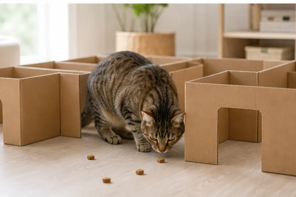 Cat Box Maze Game guide scene 3