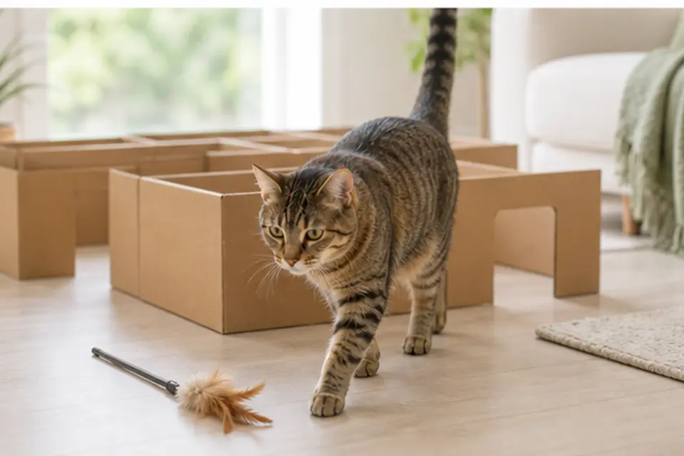 Cat Box Maze Game guide scene 4