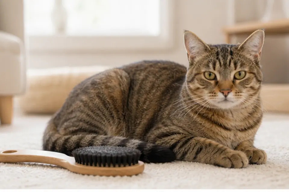 Cat Brush Break guide scene 1