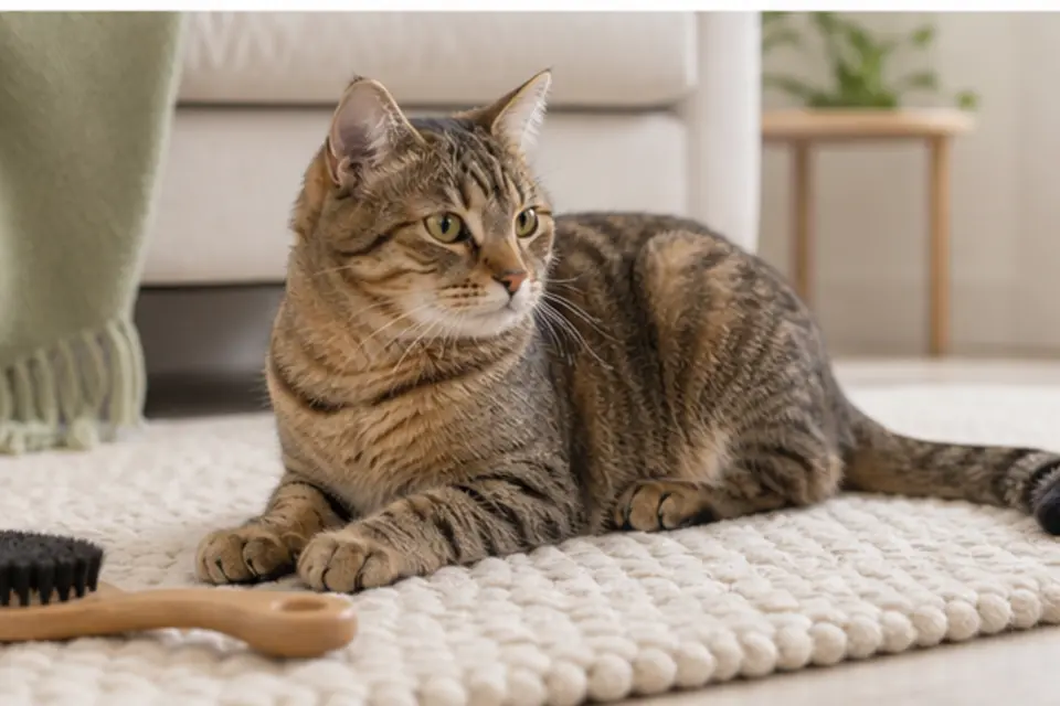 Cat Brush Break guide scene 3
