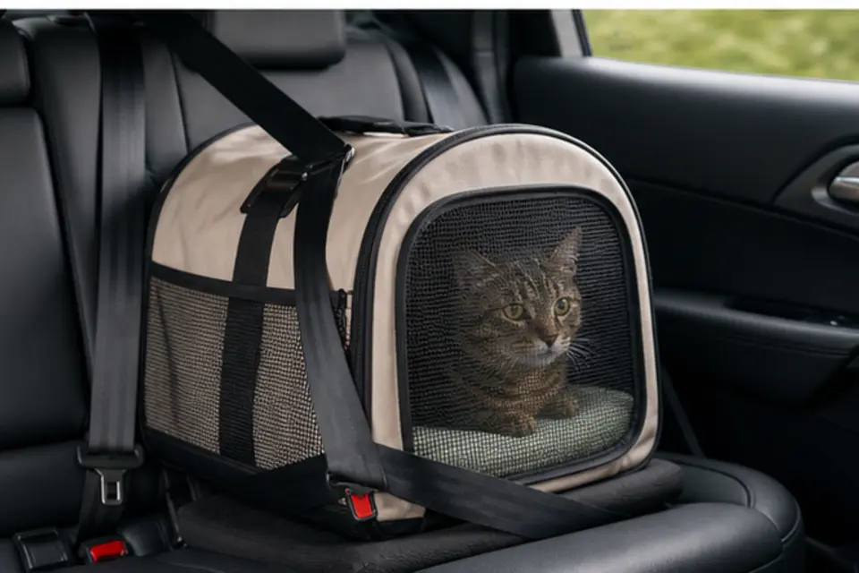 Cat Car Ride Practice guide scene 3