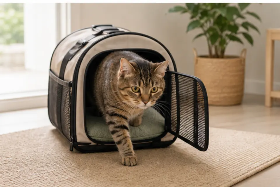 Cat Car Ride Practice guide scene 4