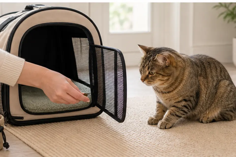 Cat Carrier Comfort guide scene 3