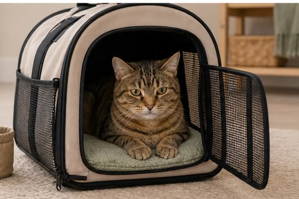 Cat Carrier Comfort guide scene 4