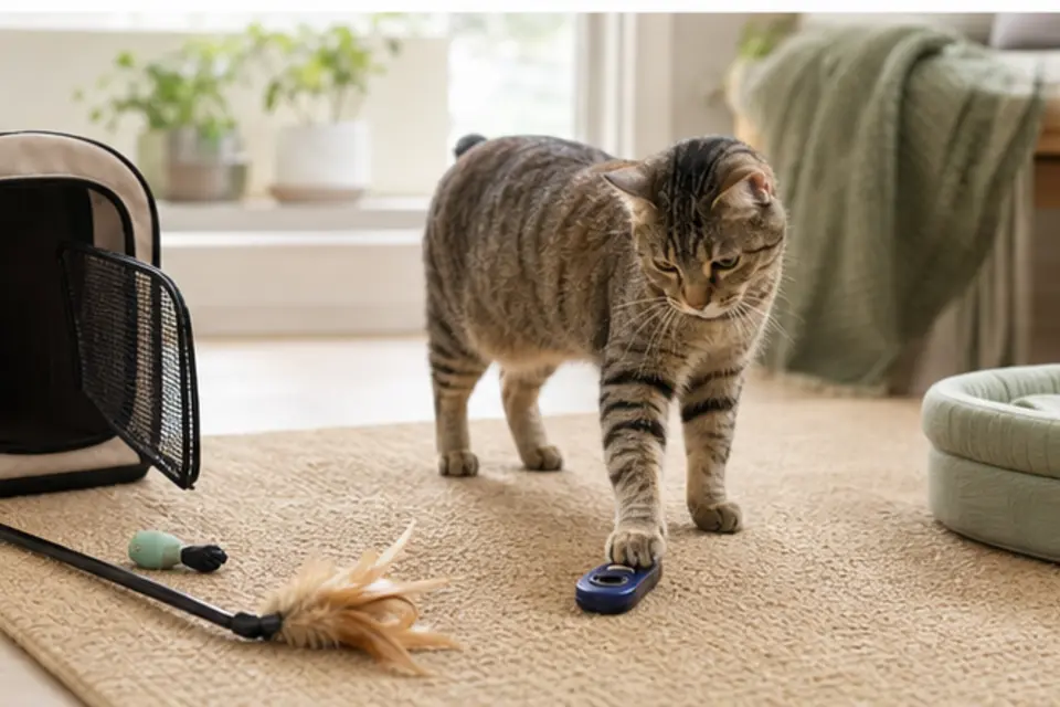 Cat Clicker Training guide scene 4