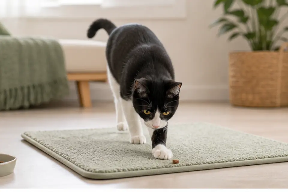 Cat Confidence Games guide scene 2