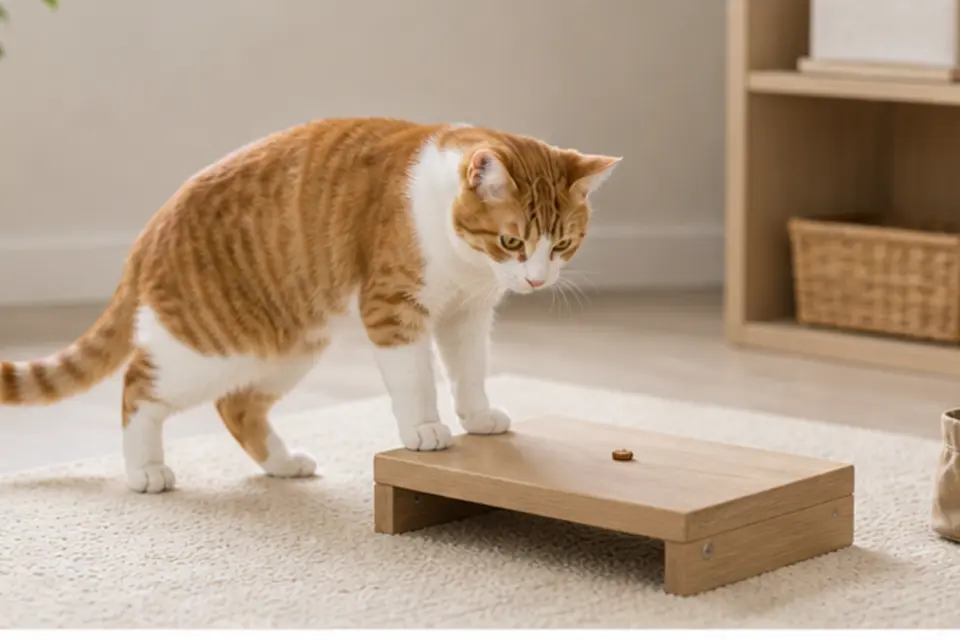 Cat Confidence Ladder Game guide scene 1