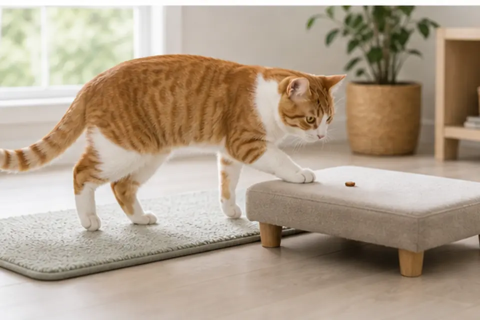 Cat Confidence Ladder Game guide scene 3