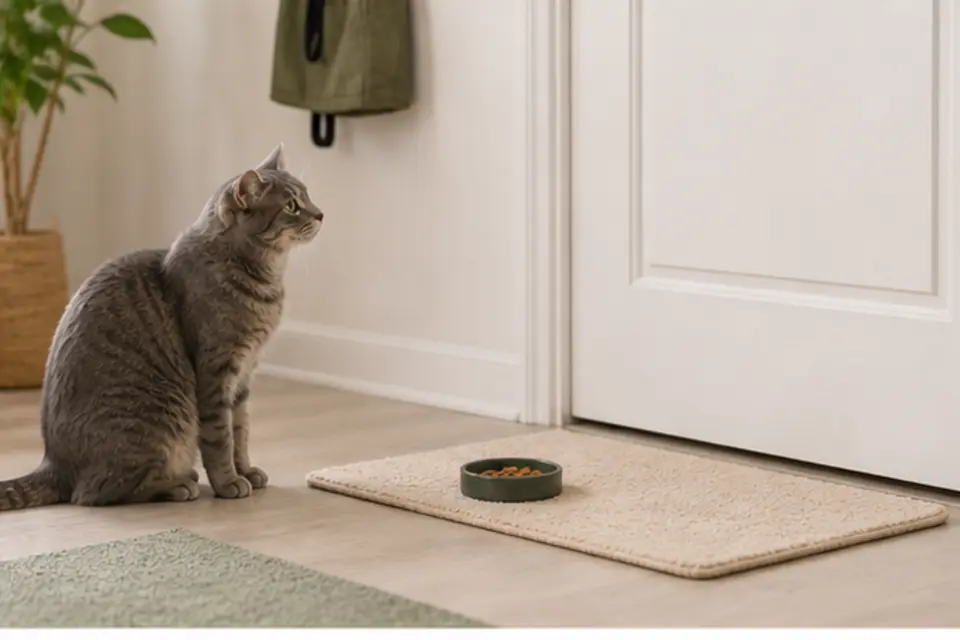 Cat Door Pause guide scene 1