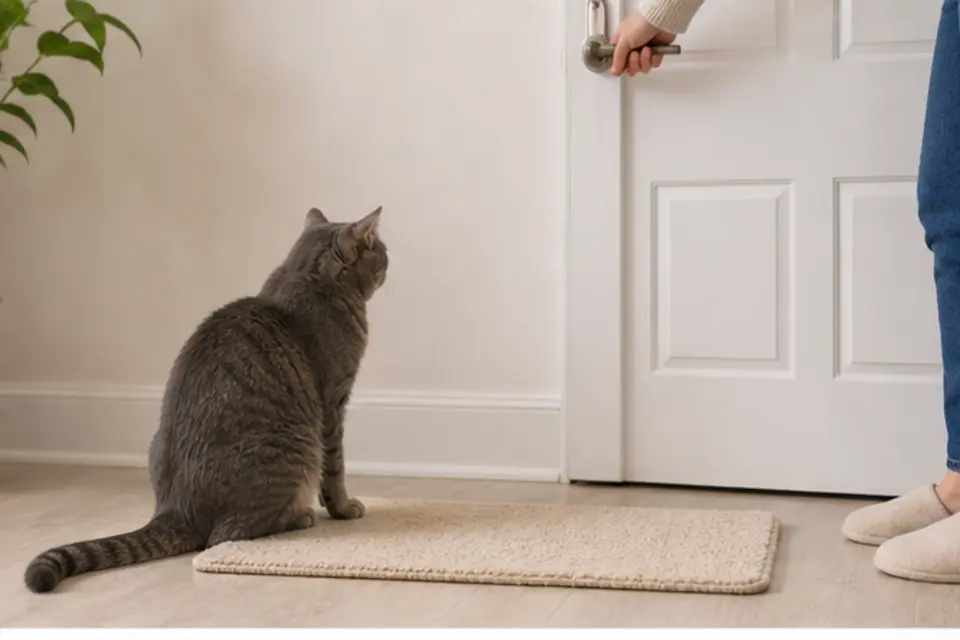 Cat Door Pause guide scene 2