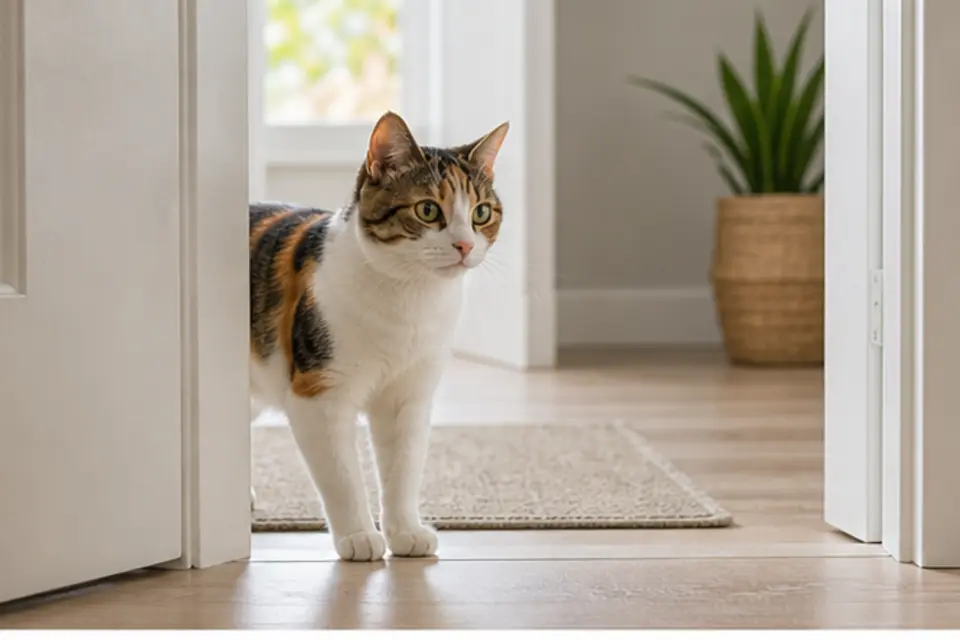 Cat Doorway Choice Game guide scene 1