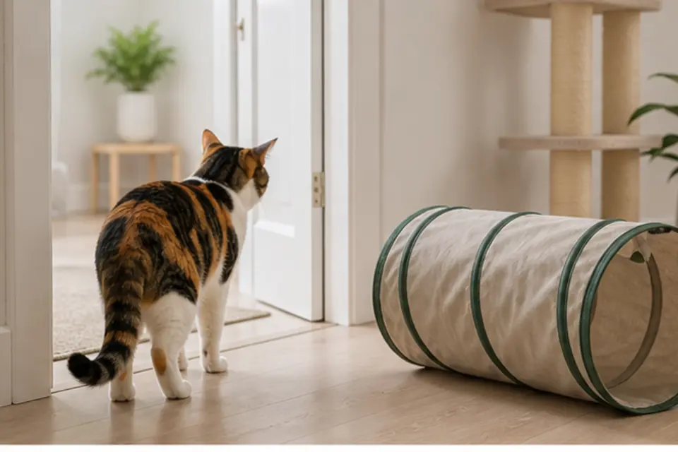 Cat Doorway Choice Game guide scene 2