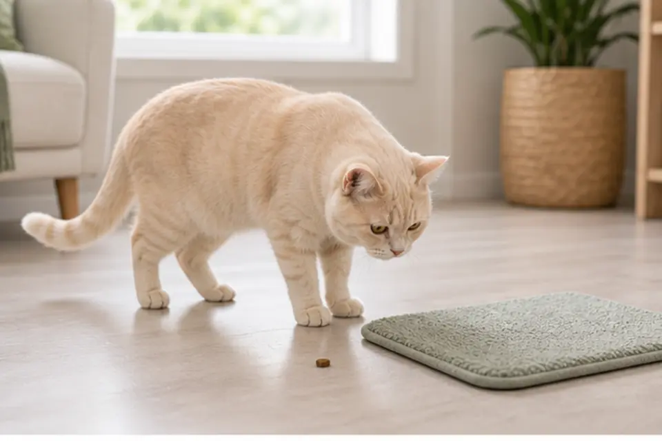 Cat Go To Mat guide scene 1
