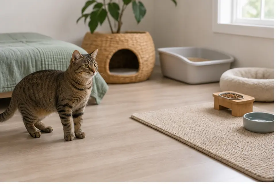 Cat Introductions guide scene 1
