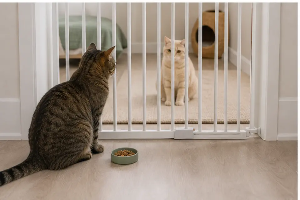 Cat Introductions guide scene 3