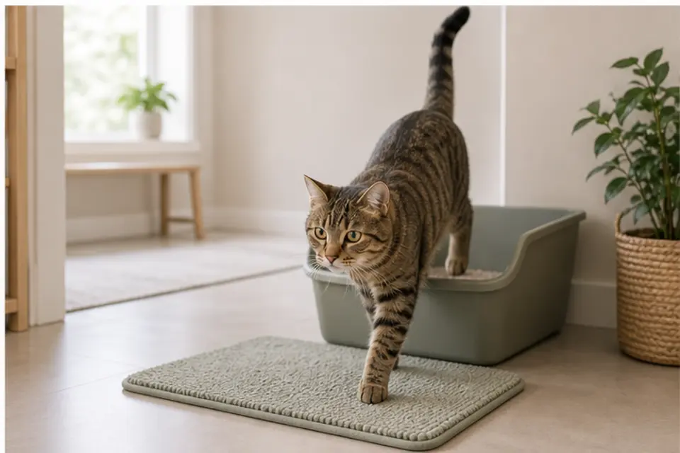 Cat Litter Box Help guide scene 4