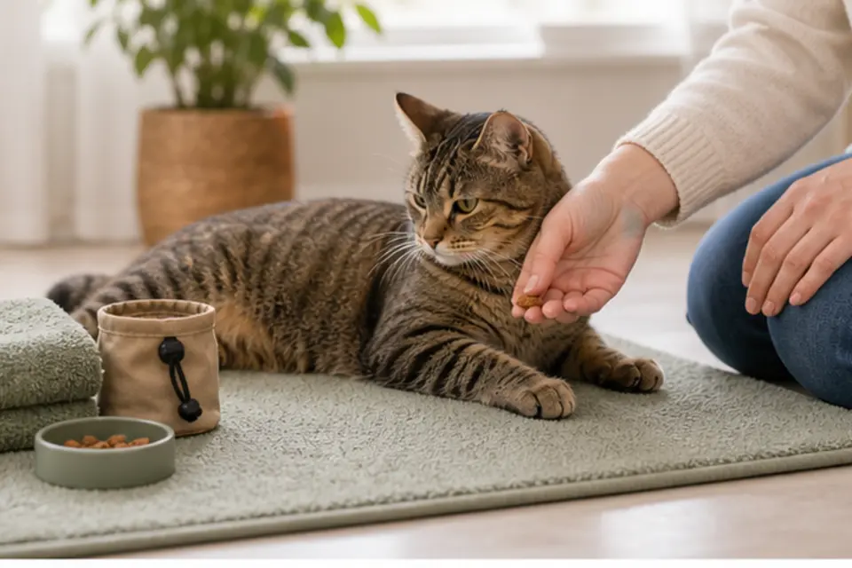 Cat Nail Station guide scene 2