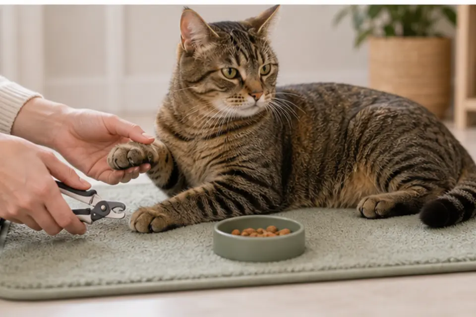 Cat Nail Station guide scene 3