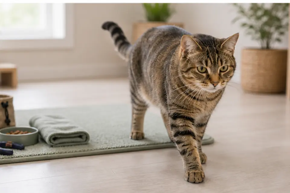Cat Nail Trim Practice guide scene 4