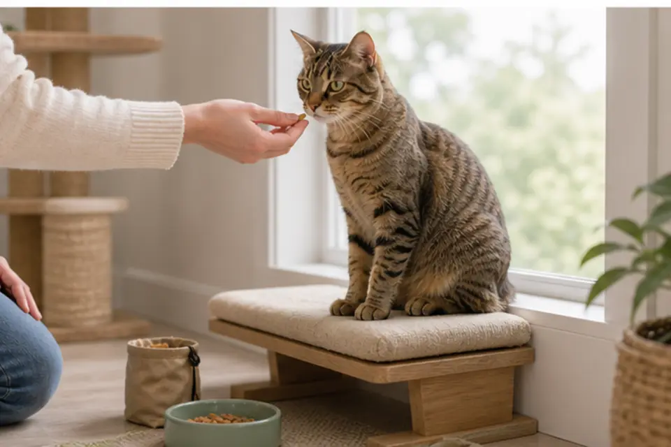 Cat Perch Target Game guide scene 3
