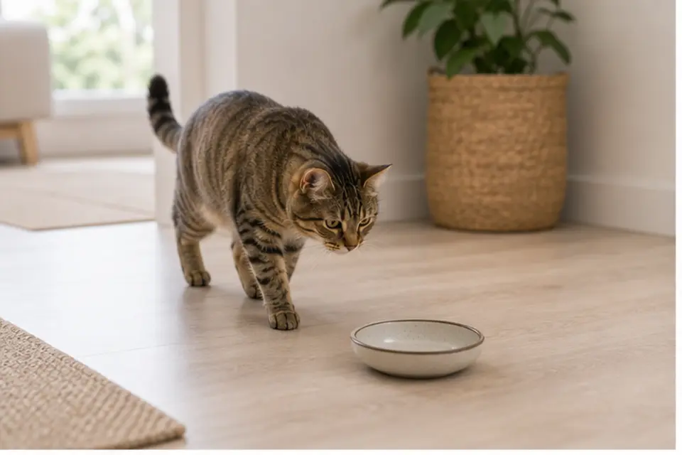 Cat Quiet Bowl Search Game guide scene 1