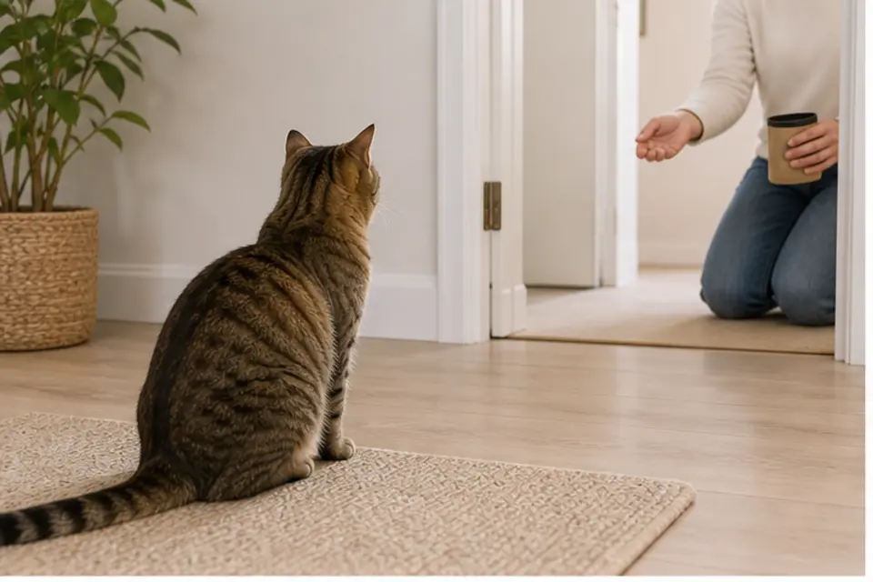 Cat Room Recall guide scene 1