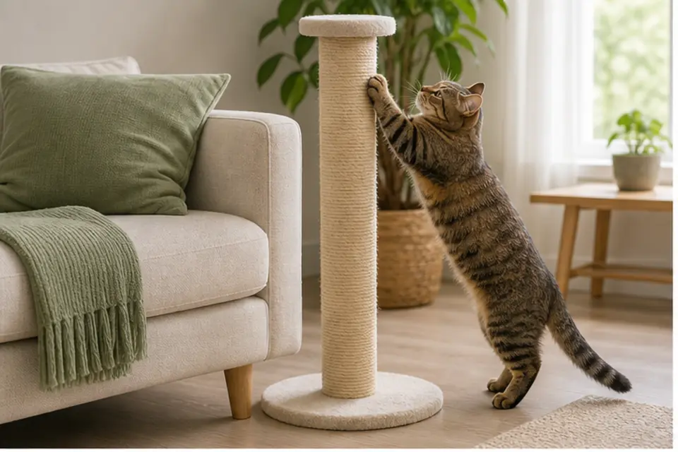 Cat Scratching Targets guide scene 1