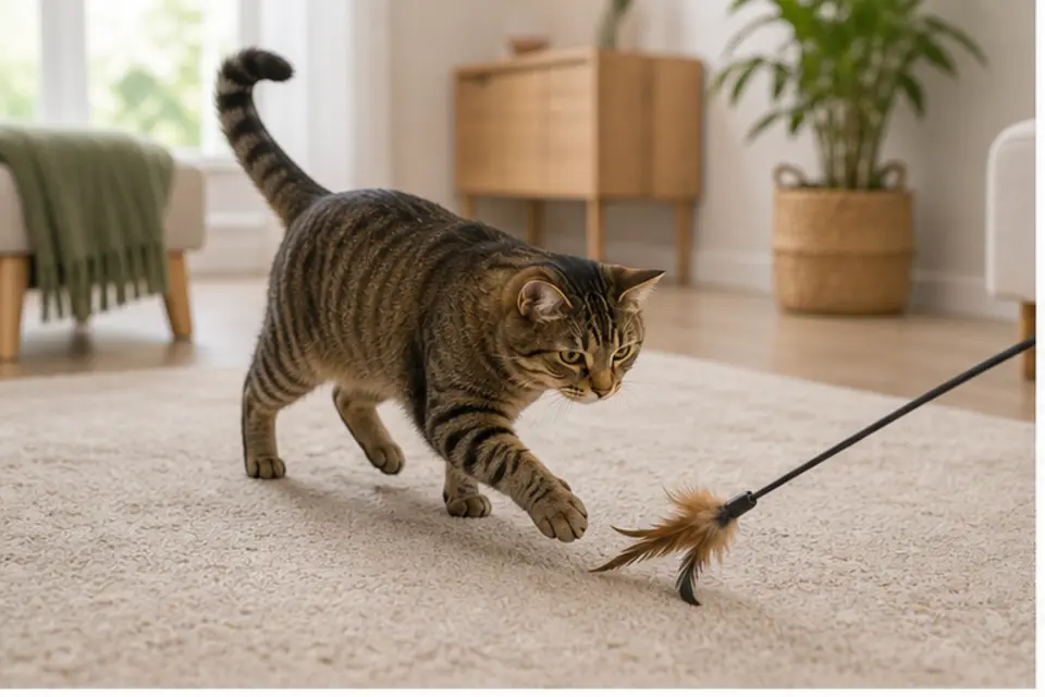 Cat Settle After Play Game guide scene 1