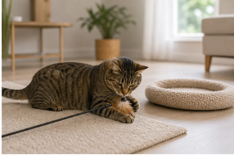 Cat Settle After Play Game guide scene 2