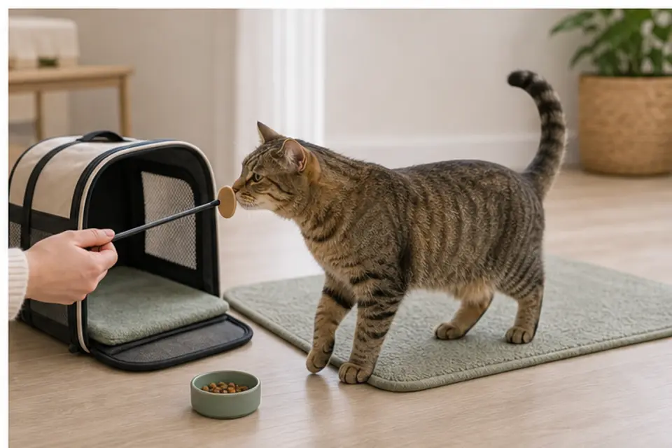 Cat Touch Target guide scene 4