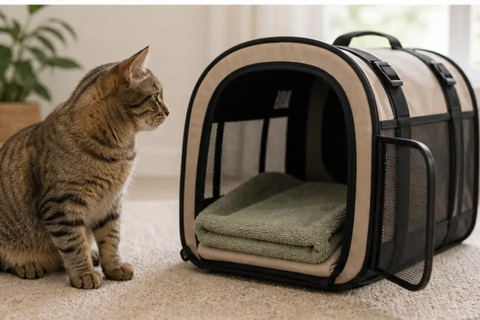 Cat Towel Comfort guide scene 4