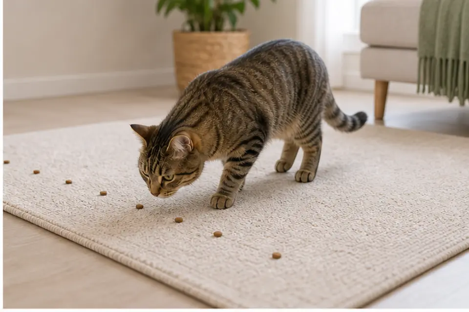 Cat Treat Trail Game guide scene 2