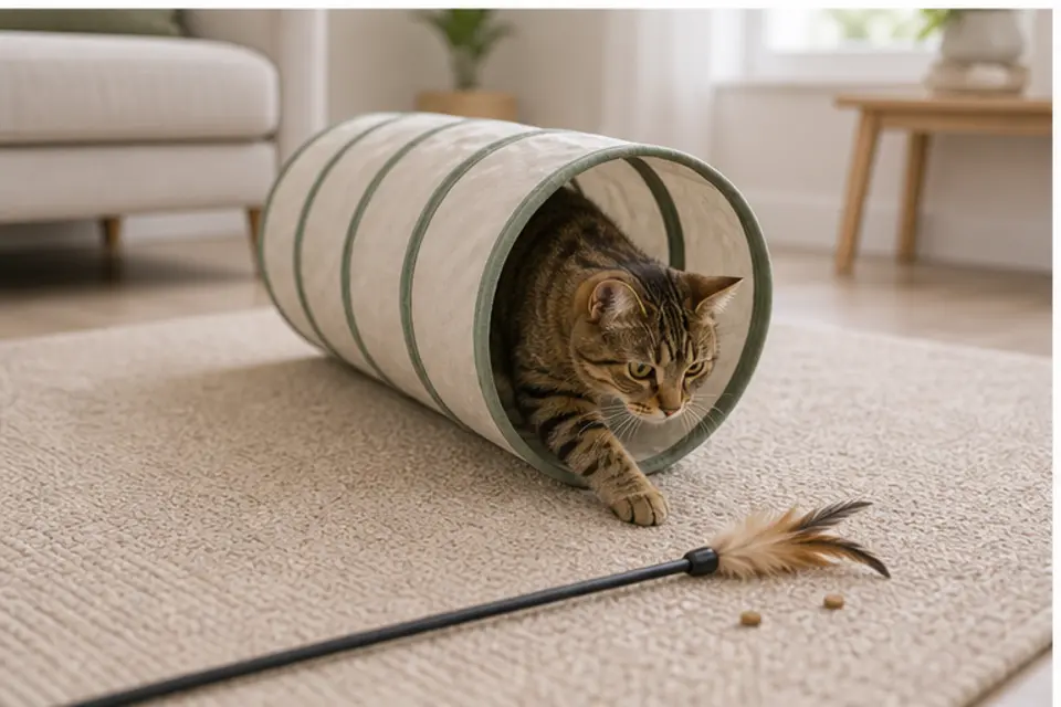 Cat Tunnel Walk guide scene 3