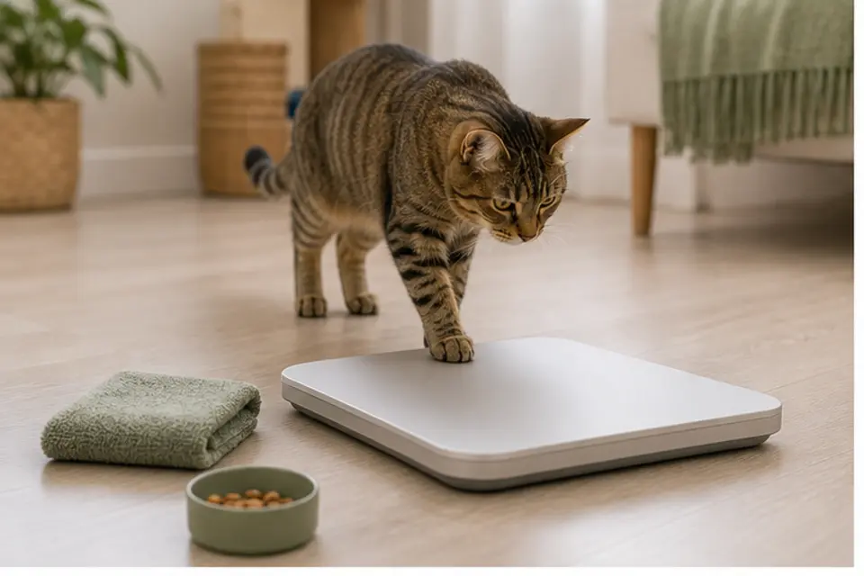 Cat Vet Scale Practice guide scene 1