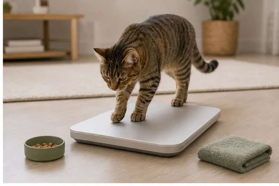 Cat Vet Scale Practice guide scene 2