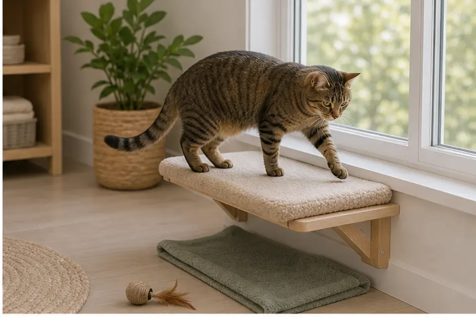 Cat Window Perch Watch guide scene 2