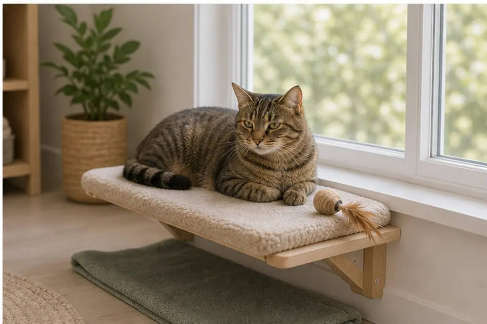 Cat Window Perch Watch guide scene 4