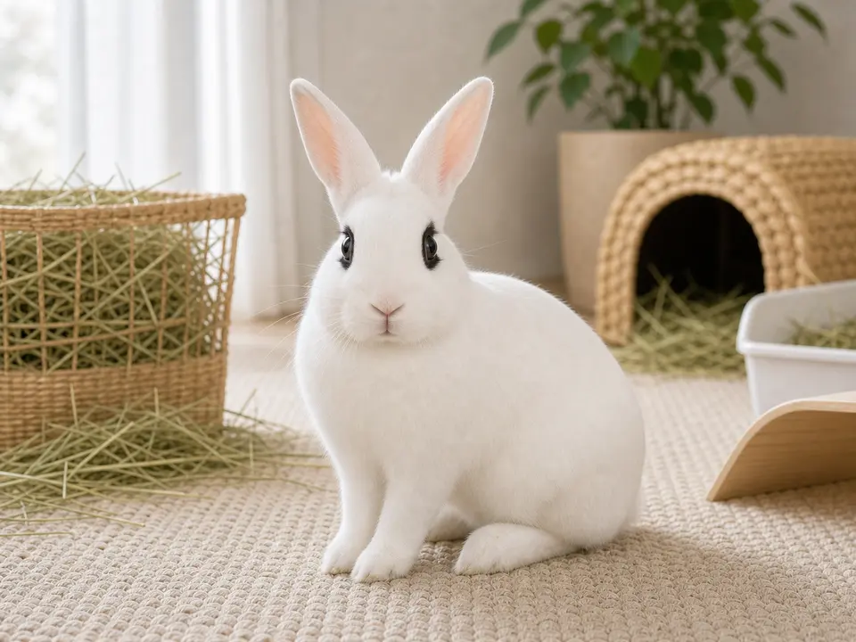 Blanc de Hotot rabbit breed guide